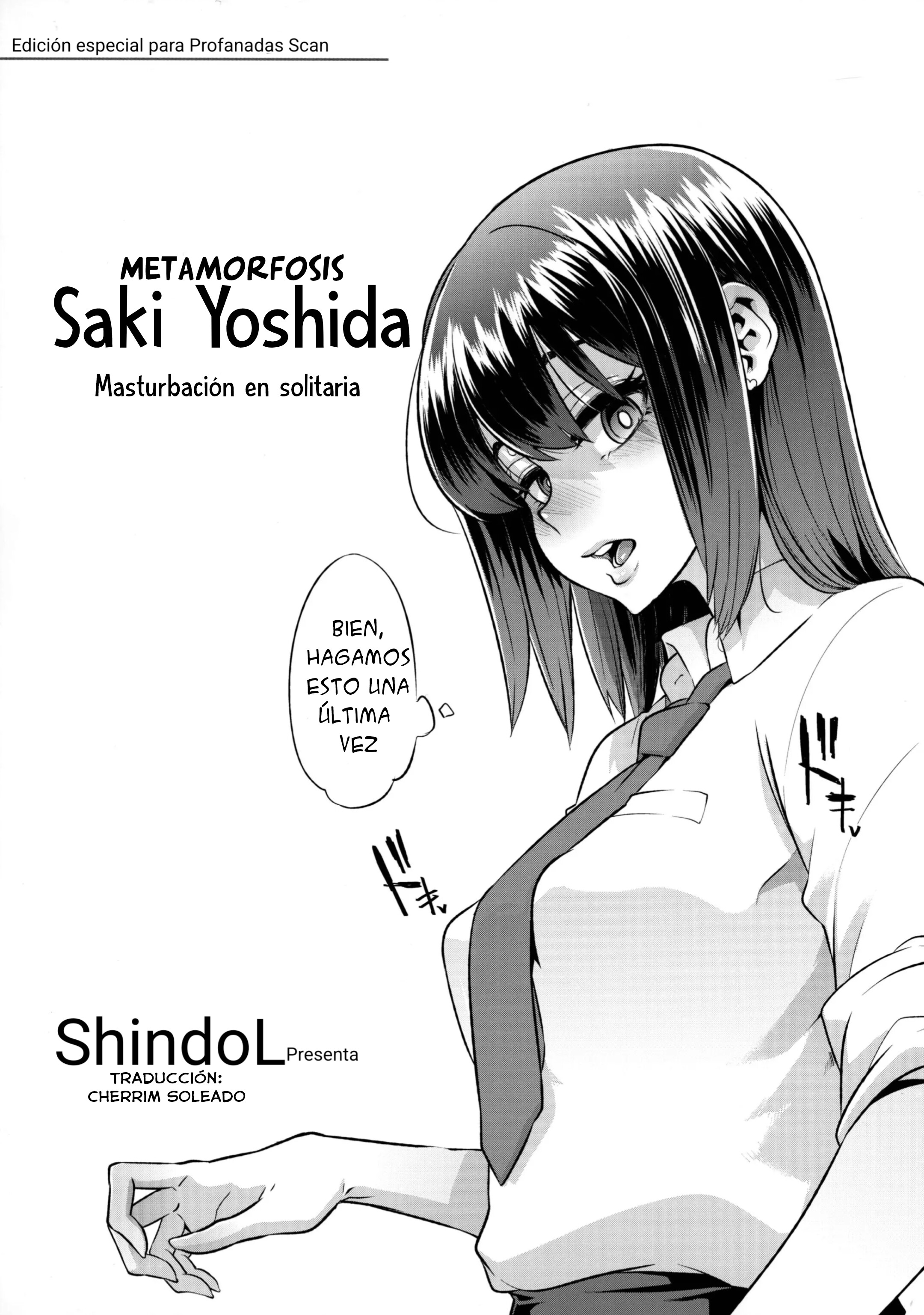 Metamorfosis Saki Yoshida Masturbación en Solitaria + Detrás de Cámaras